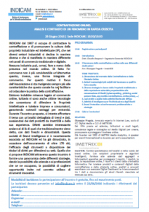 Contraffazione - Seminario Indicam 2016